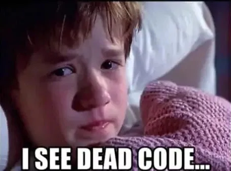 Sixth sense actor in a dark room